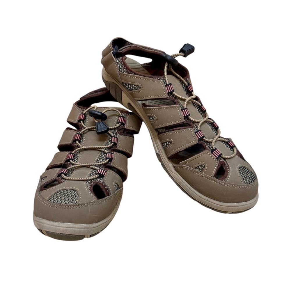 Eddie Bauer Blakely Women’s Outdoor Fisherman Leather Hiking Sandals Size 9M